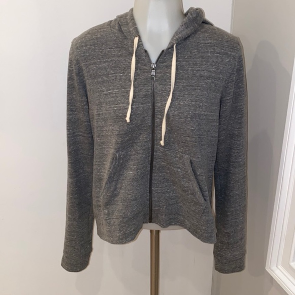 Splendid sweatshirt made in USA‎ Silk accent detail